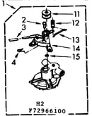 Non-suds pump assembly