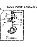 Suds pump assembly
