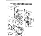 Kenmore 11072967410 drive parts diagram