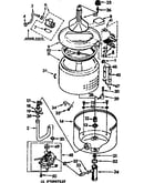 Tub and basket parts