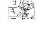 Kenmore 11073967610 cabinet parts diagram