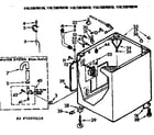 Kenmore 11072970210 cabinet parts diagram