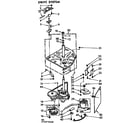 Kenmore 11073974200 drive system diagram