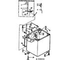 Kenmore 11073974110 cabinet parts diagram