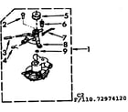 Kenmore 11072974820 pump parts diagram