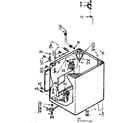 Kenmore 11072977100 cabinet parts diagram