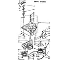 Kenmore 11072981200 drive system diagram