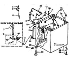 Kenmore 11072981110 cabinet parts diagram