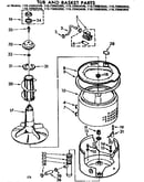 Tub and basket parts