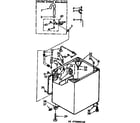 Kenmore 11073983810 cabinet parts diagram