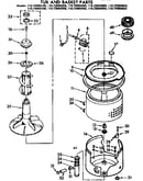 Tub and basket parts