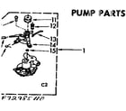 Kenmore 11072985110 pump parts diagram