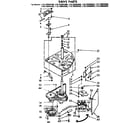 Kenmore 11072992800 drive parts diagram
