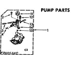 Kenmore 11073992210 pump parts diagram