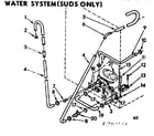 Kenmore 11073992210 water system suds only diagram
