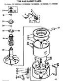 Tub and basket parts