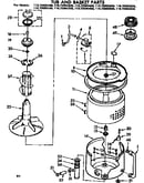 Tub and basket parts