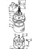 Tub and basket assembly
