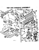 Top and console assembly
