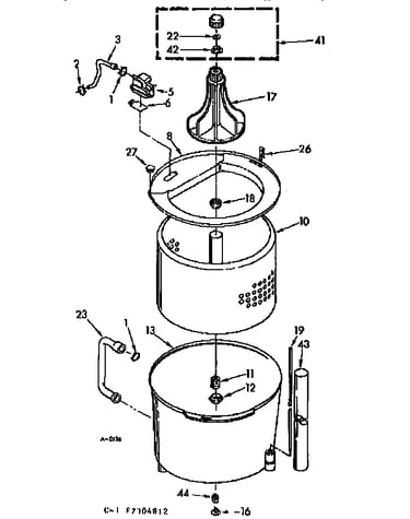 Tub and basket assembly