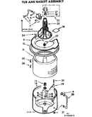 Tub and basket assembly