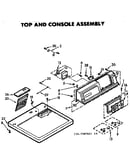 Top & console assembly