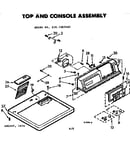 Top & console assembly