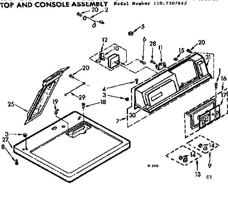 TOP AND CONSOLE ASM