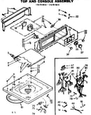 Top and consoel assembly