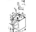 Kenmore 1107324510 cabinet parts diagram