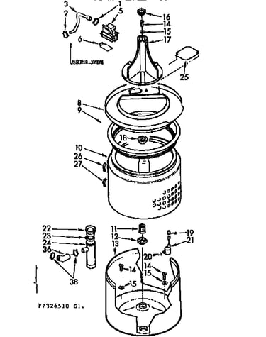 Tub & basket assembly
