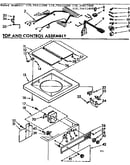 Top and control assembly