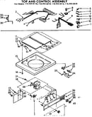 Top and control assembly