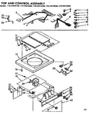 Top and control assembly