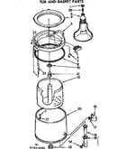 Tub and basket parts