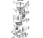 Kenmore 11074414600 drive parts diagram