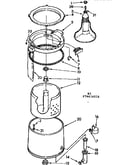 Tub and basket parts