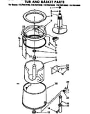 Tub and basket parts