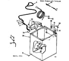 Kenmore 11074451100 cabinet parts diagram