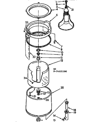Tub & basket assembly