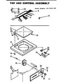 Top and control assembly