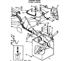 Kenmore 11074471100 cabinet parts diagram