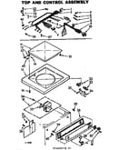 Top and control assembly