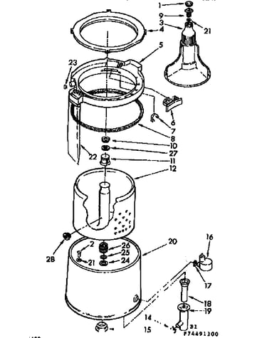 Tub & basket assembly