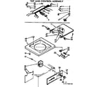Kenmore 11074550100 top and control assembly diagram