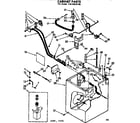 Kenmore 11074570100 cabinet parts diagram
