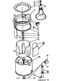 Tub & basket assm