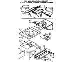 Kenmore 11074590100 top and control assembly diagram