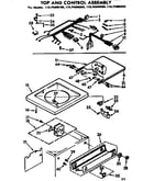Top and control assembly