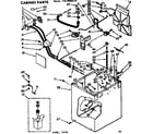 Kenmore 11074590110 cabinet parts diagram